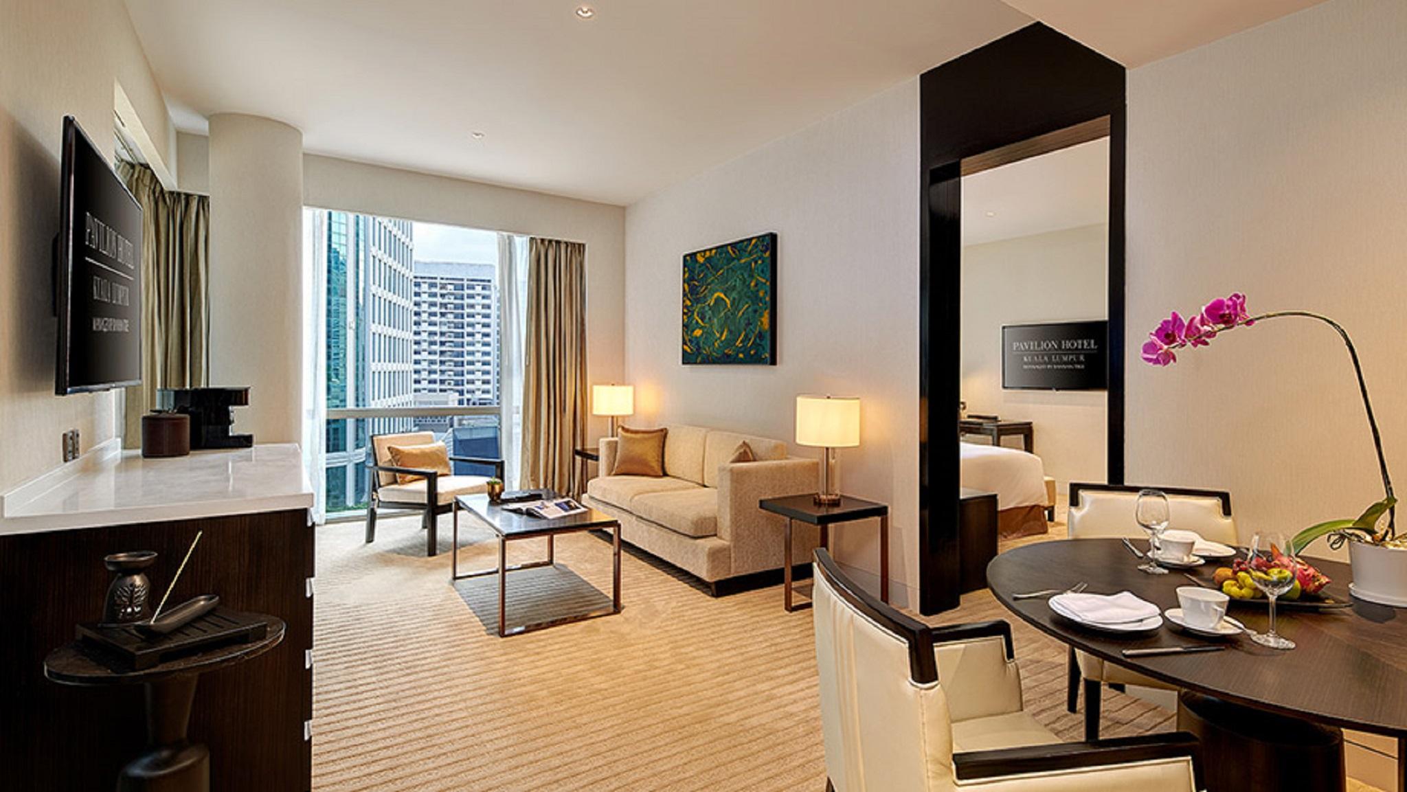 พาวิเลียน โฮเต็ล กัวลาลัมเปอร์ แมเนจ บาย บันยันทรี Hotel ภายนอก รูปภาพ A suite at the hotel